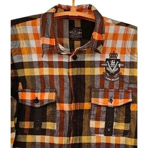 Evolution In Design Men's XL Long Sleeve Roll‎ Tab Shirt Think Bigger